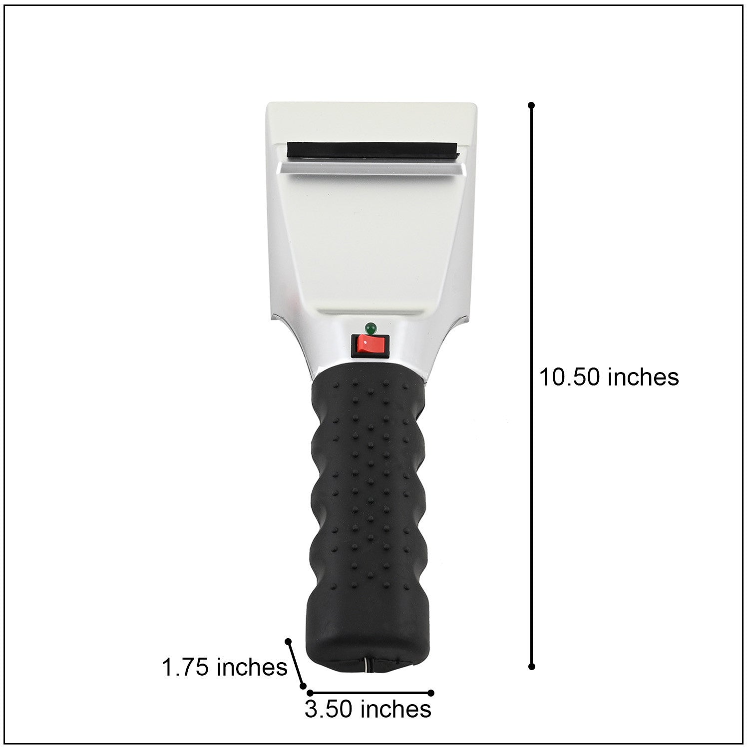 InstaMelt™ Handheld Heated Ice Scraper – Scratch-Proof Windshield Defroster